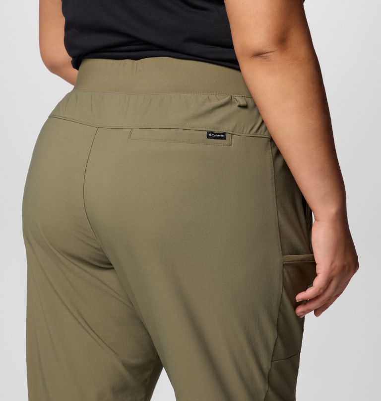 damskie spodnie typu pull-on leslie falls – duże rozmiary