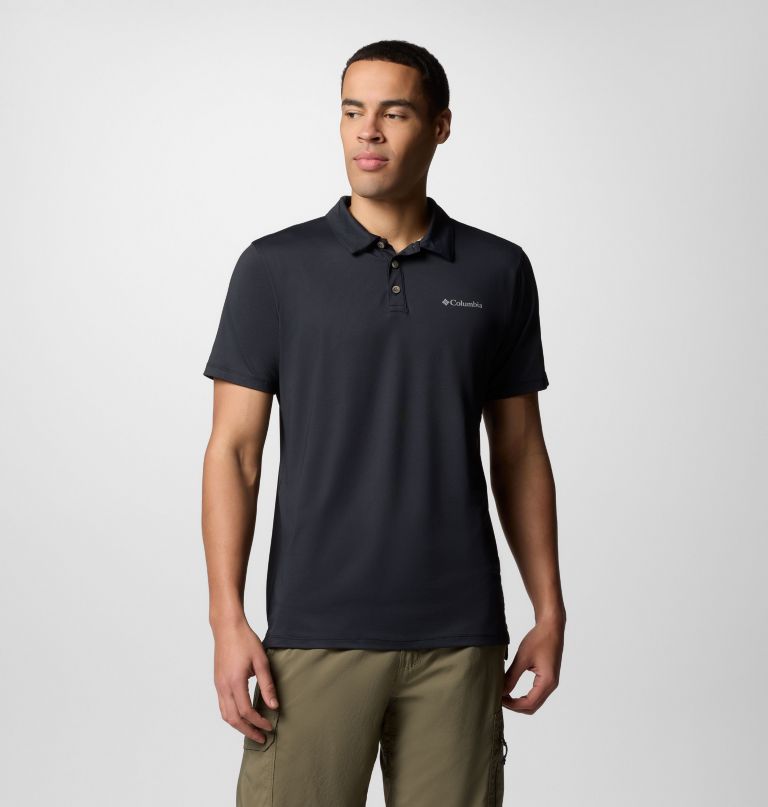 męska koszulka polo tech trail utility – wysoka
