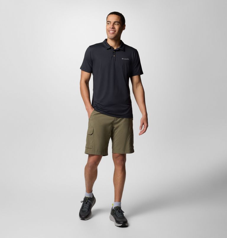 męska koszulka polo tech trail utility – wysoka