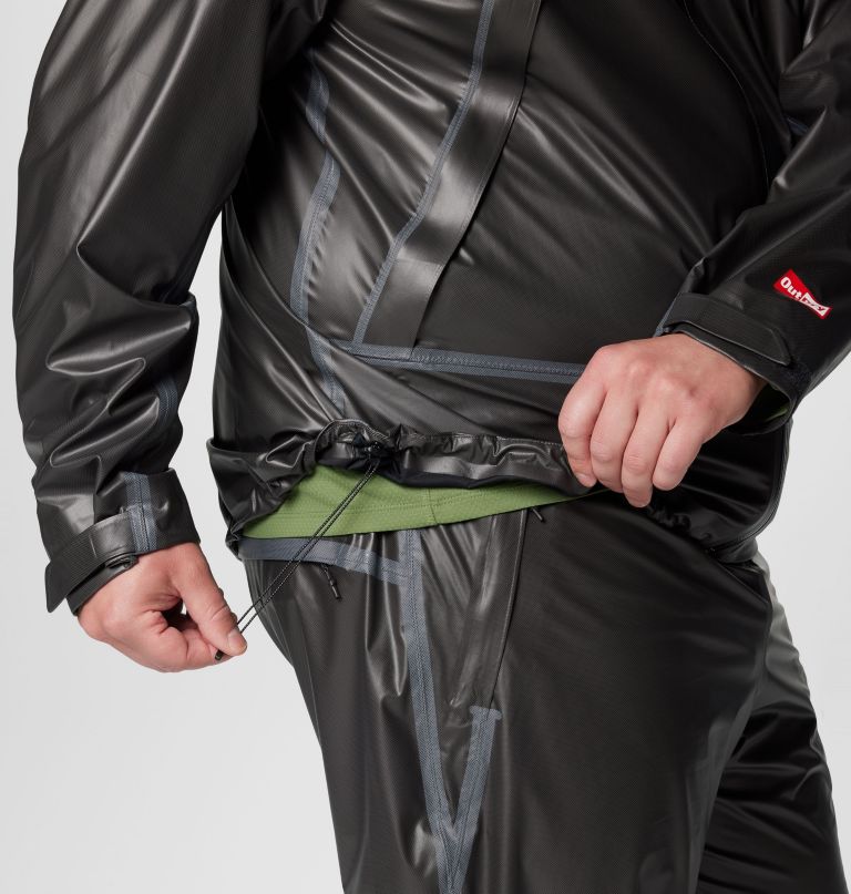 męska kurtka outdry extreme wyldwood shell – duża