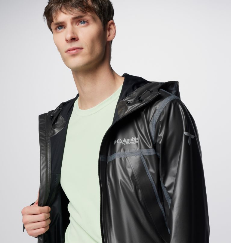 męska kurtka outdry extreme wyldwood shell – wysoka