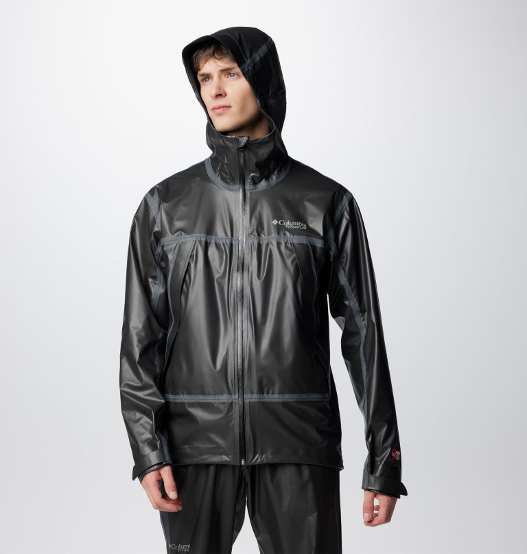 męska kurtka outdry extreme wyldwood shell – wysoka