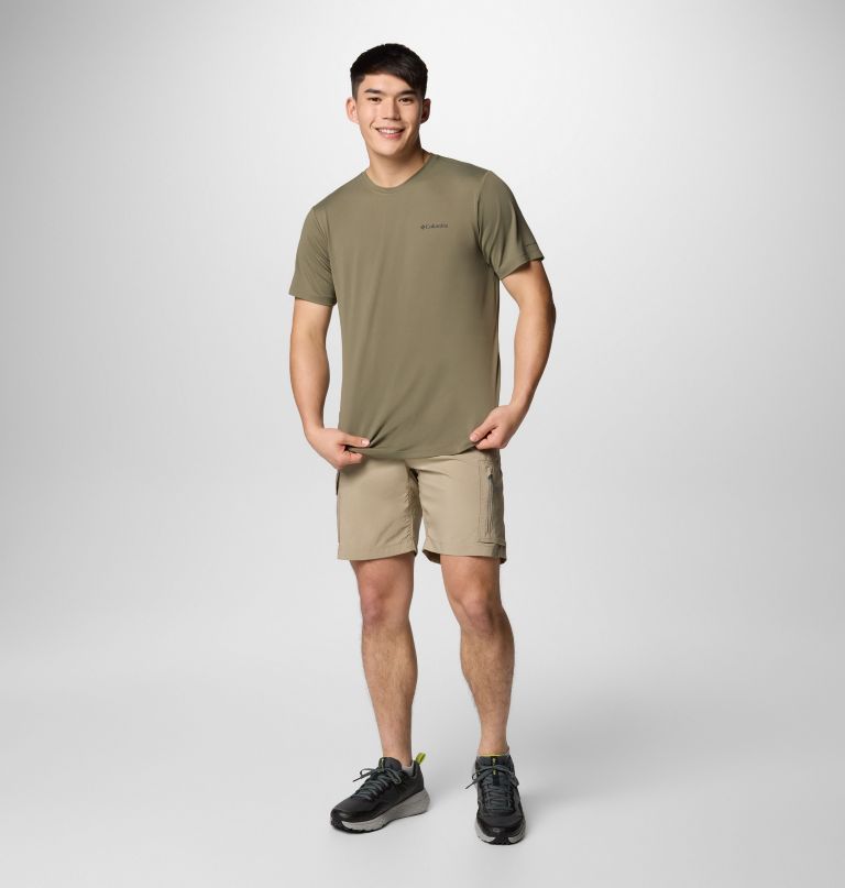 męska bluza z krótkim rękawem tech trail utility