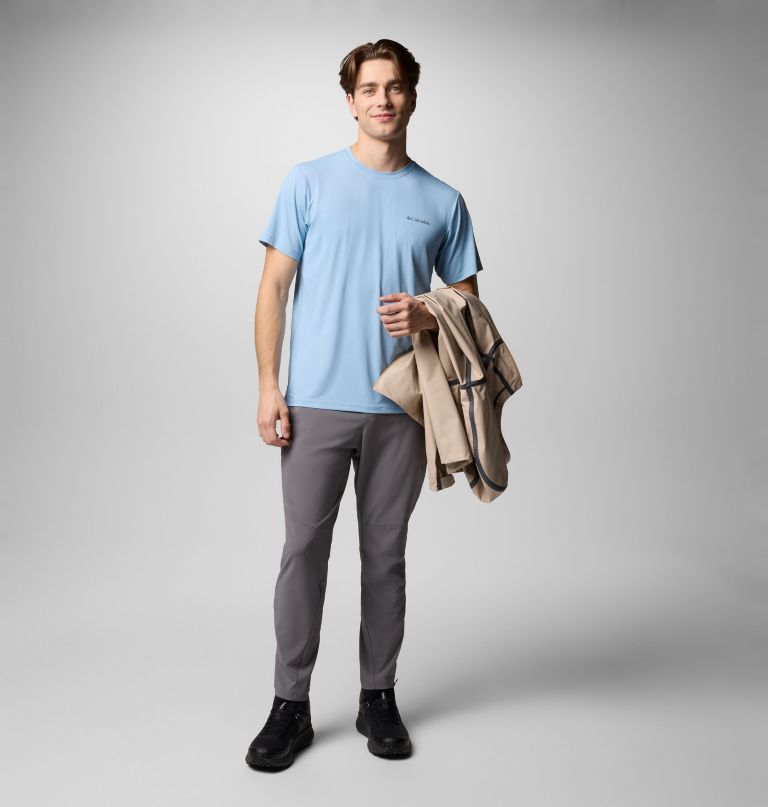 męska bluza z krótkim rękawem tech trail utility