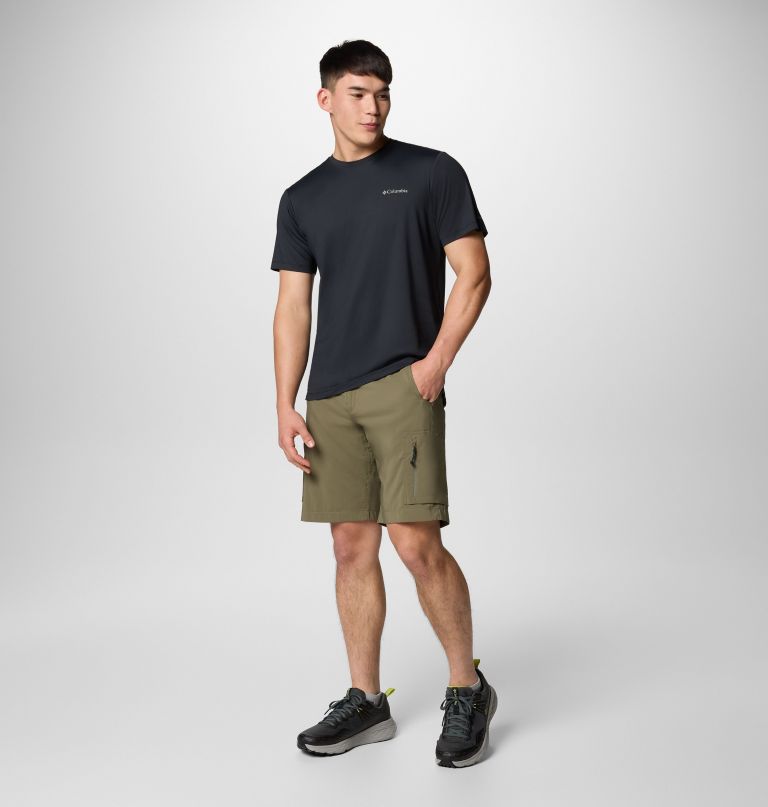 męska bluza z krótkim rękawem tech trail utility