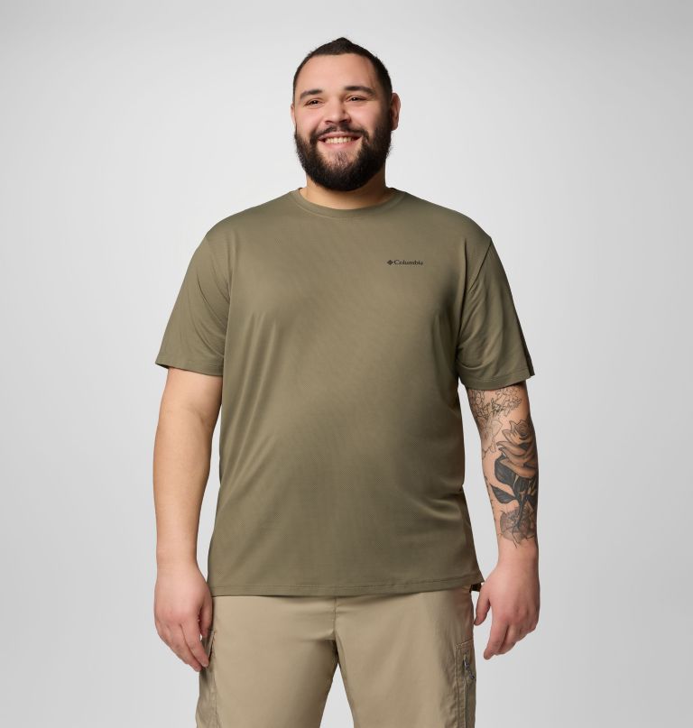 męska bluza tech trail utility z krótkim rękawem – duża