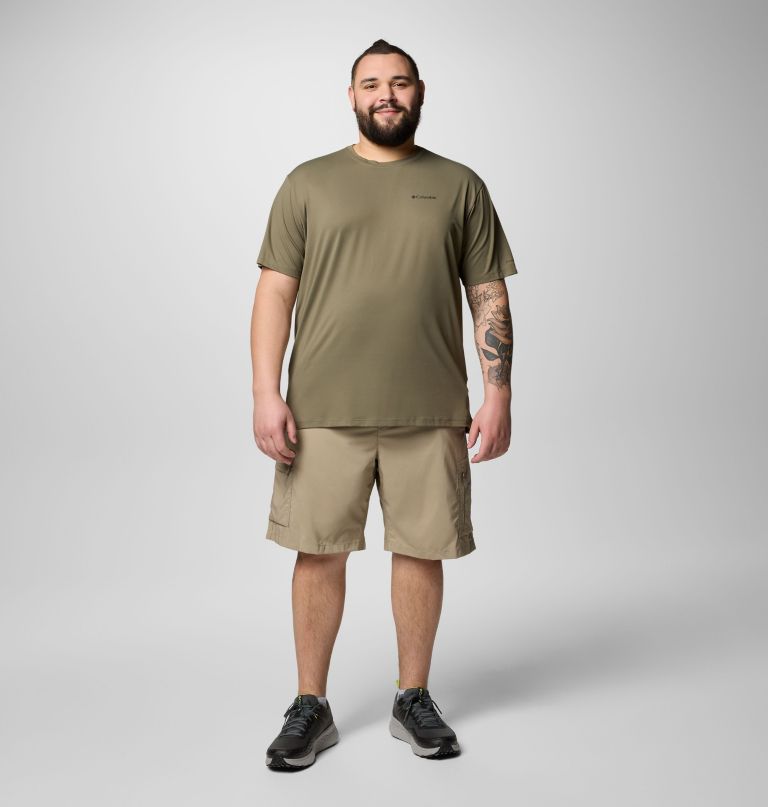 męska bluza tech trail utility z krótkim rękawem – duża