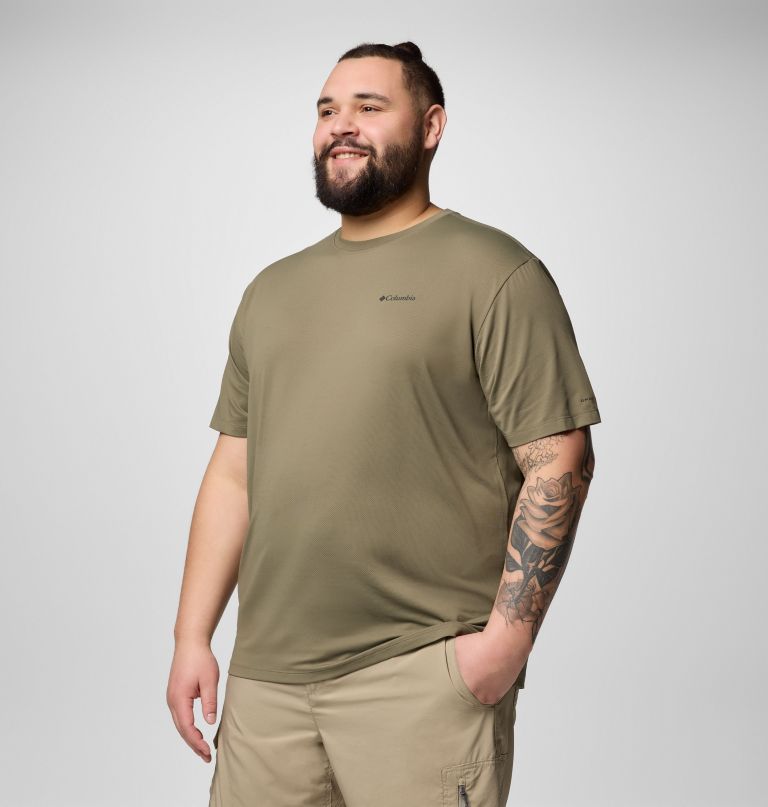 męska bluza tech trail utility z krótkim rękawem – duża