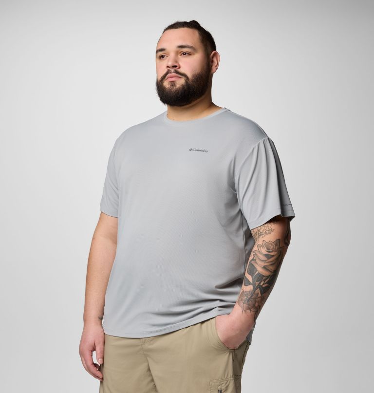 męska bluza tech trail utility z krótkim rękawem – duża