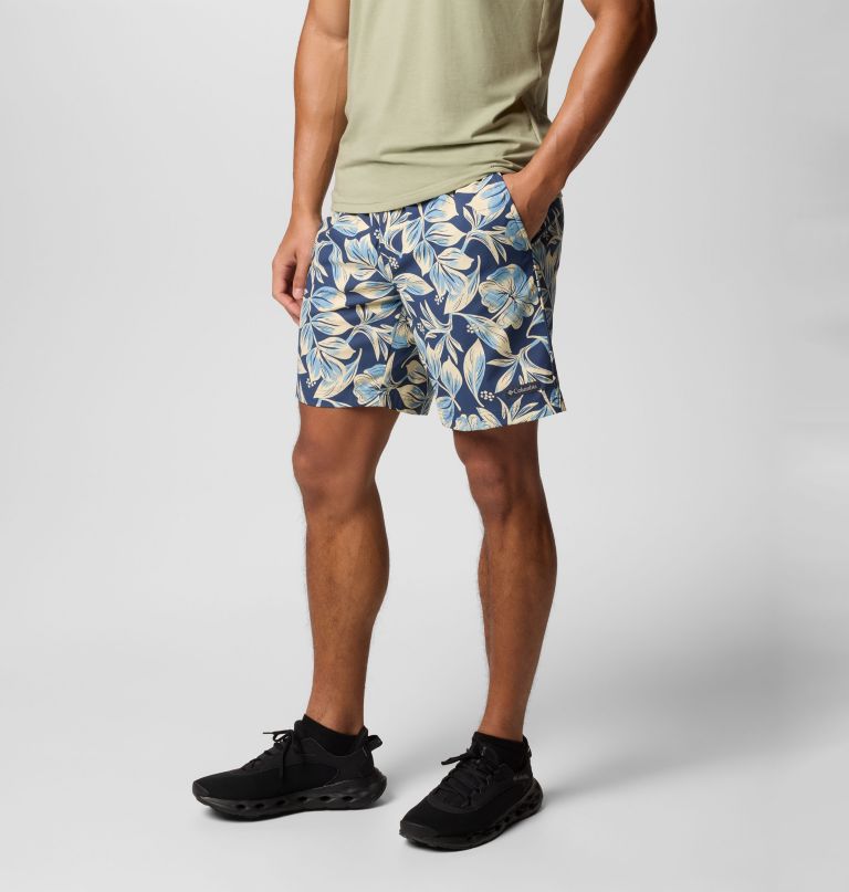 męskie szorty summertide stretch z nadrukiem