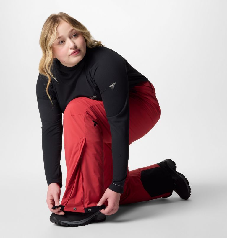 damskie ocieplane spodnie cirque bowl – duże rozmiary