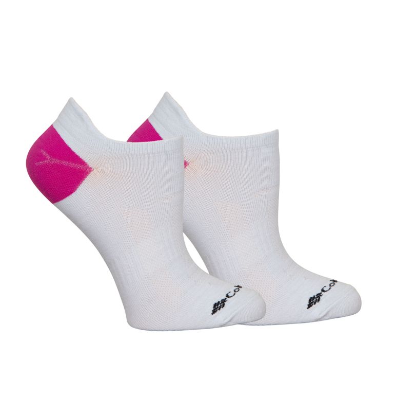 damskie lekkie skarpetki brr space dye no-show – 2 sztuki