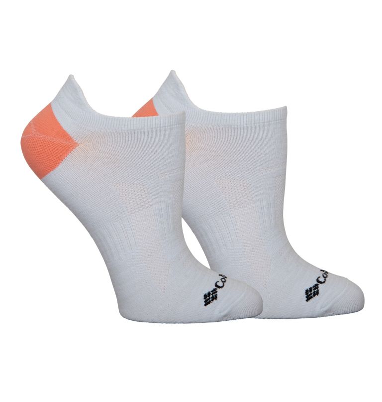 damskie lekkie skarpetki brr space dye no-show – 2 sztuki