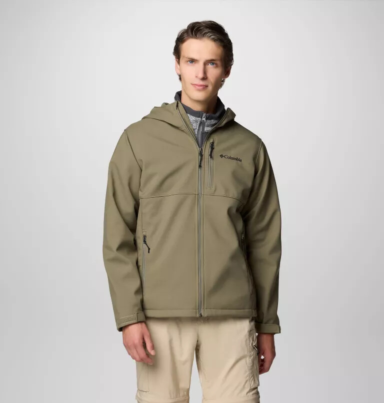 męska kurtka typu softshell z kapturem ascender ii