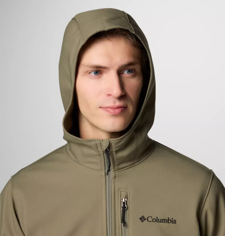 męska kurtka typu softshell z kapturem ascender ii