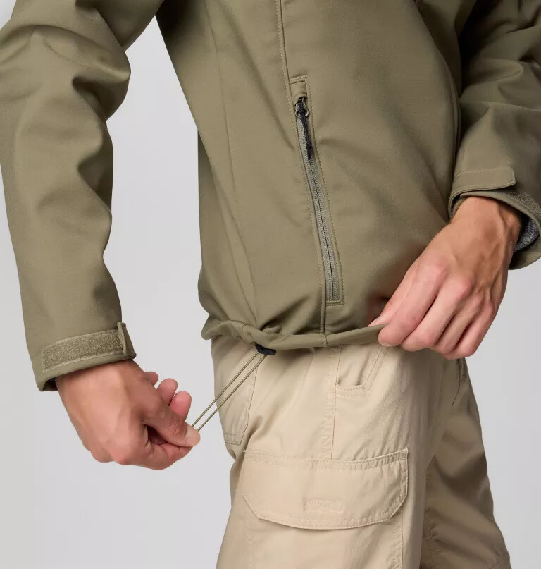 męska kurtka typu softshell z kapturem ascender ii
