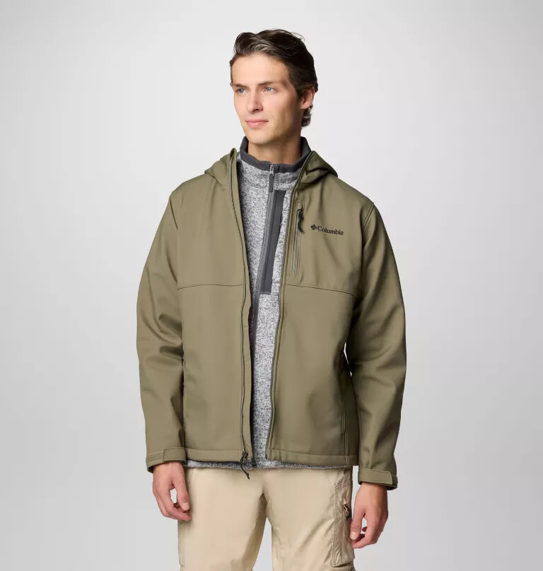 męska kurtka typu softshell z kapturem ascender ii