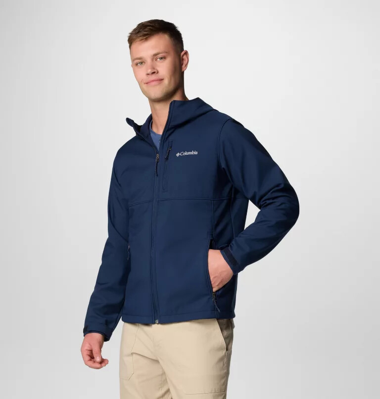 męska kurtka typu softshell z kapturem ascender ii