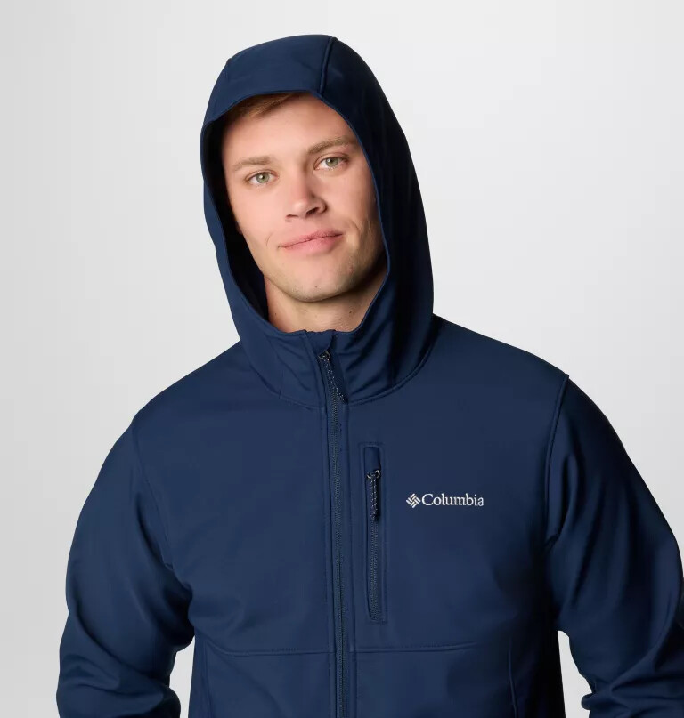 męska kurtka typu softshell z kapturem ascender ii