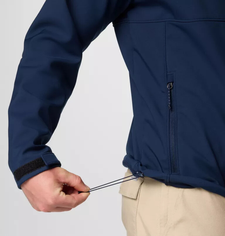 męska kurtka typu softshell z kapturem ascender ii