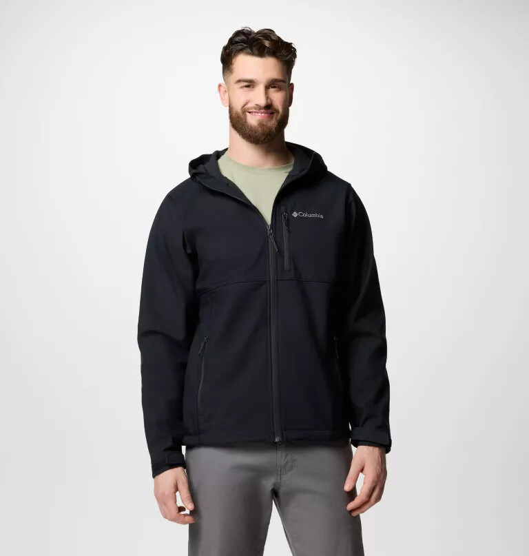 męska kurtka typu softshell z kapturem ascender ii