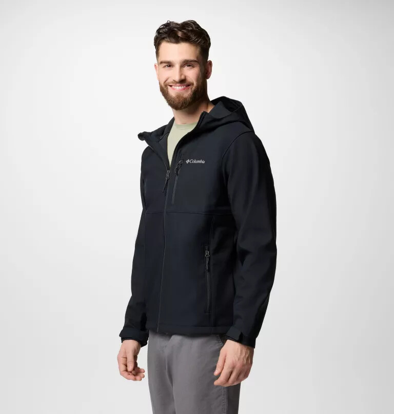 męska kurtka typu softshell z kapturem ascender ii