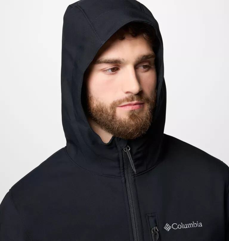 męska kurtka typu softshell z kapturem ascender ii