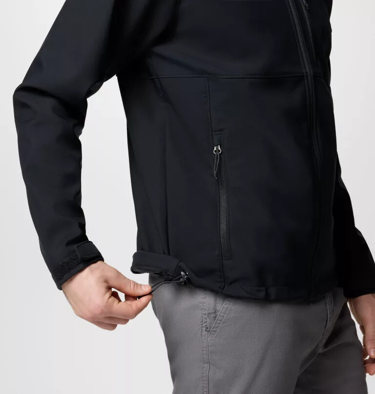 męska kurtka typu softshell z kapturem ascender ii