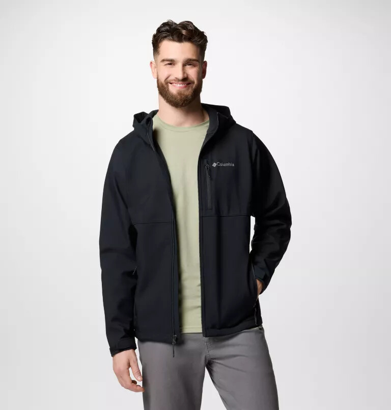 męska kurtka typu softshell z kapturem ascender ii