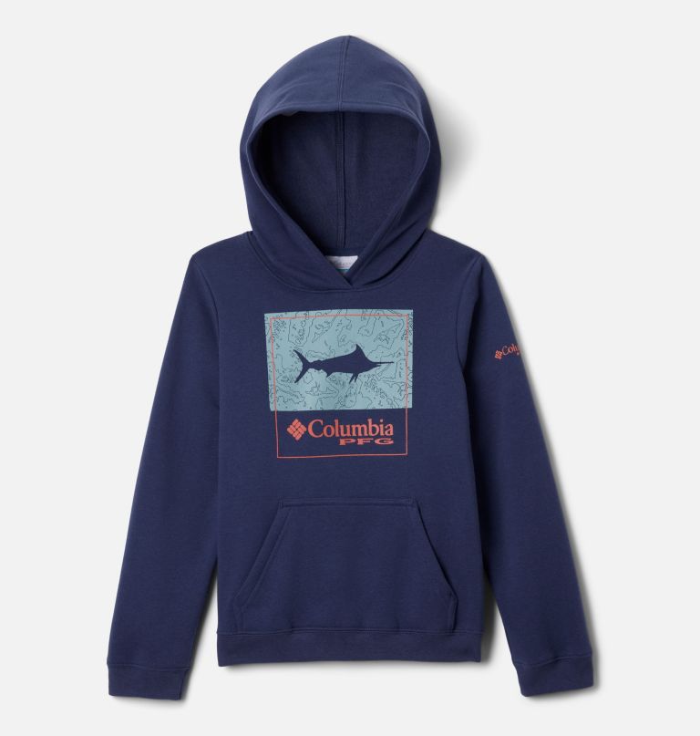 bluza z kapturem pfg bathy-square dla chłopców