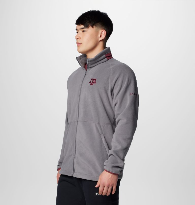 męska kurtka polarowa collegiate flanker iv – texas am