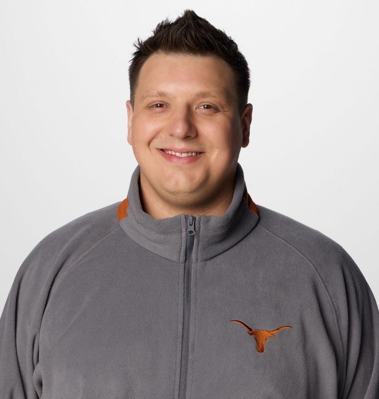 męska kurtka polarowa collegiate flanker iv - texas - duża