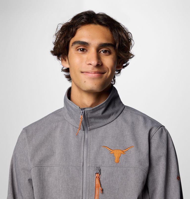 męska kurtka typu softshell collegiate ascender iii – teksas