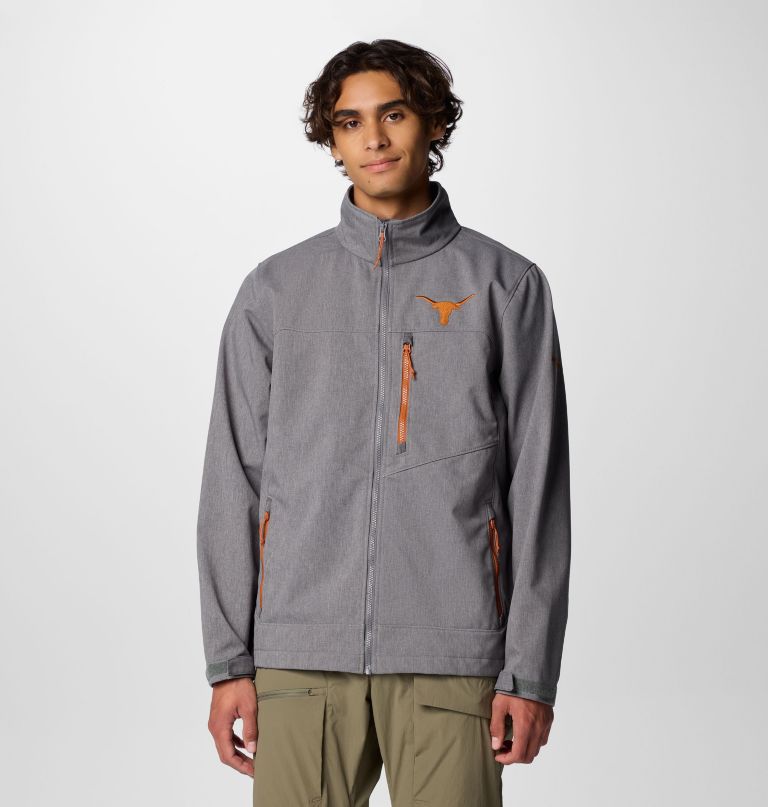 męska kurtka typu softshell collegiate ascender iii – teksas