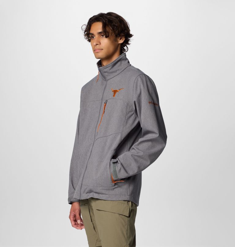 męska kurtka typu softshell collegiate ascender iii – teksas