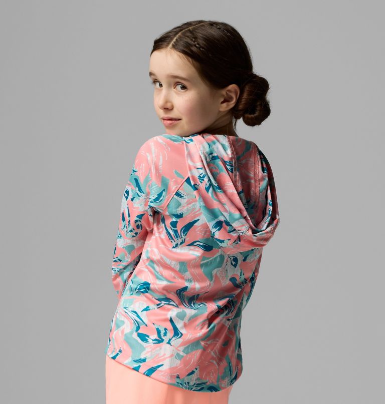 bluza z kapturem pfg super tidal dla dziewcząt