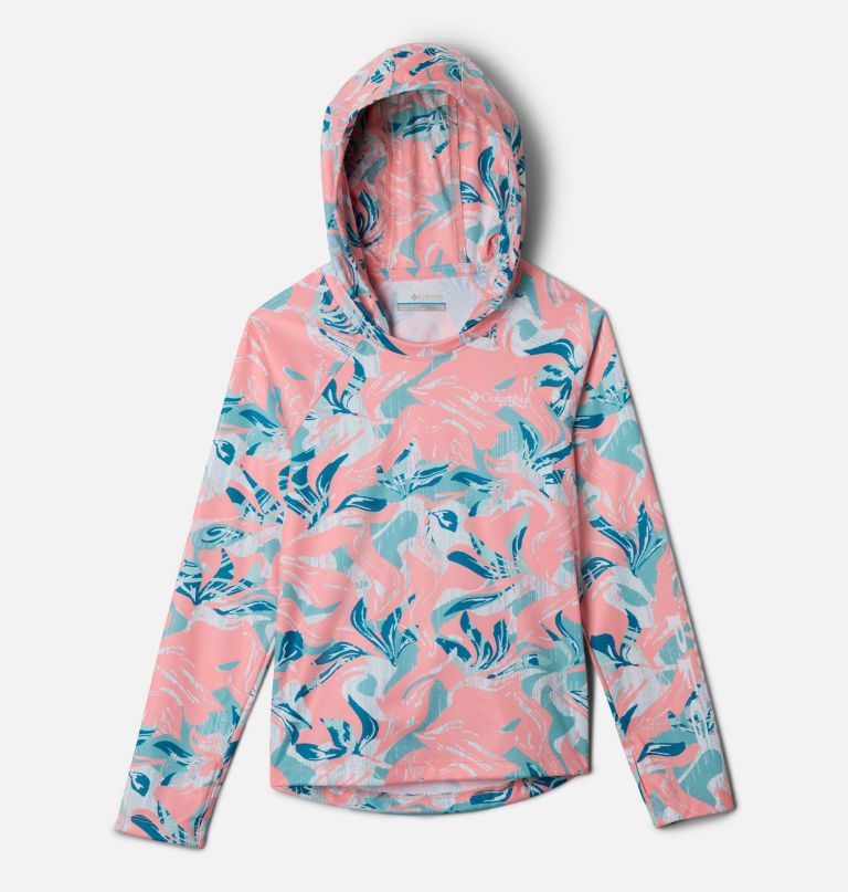 bluza z kapturem pfg super tidal dla dziewcząt