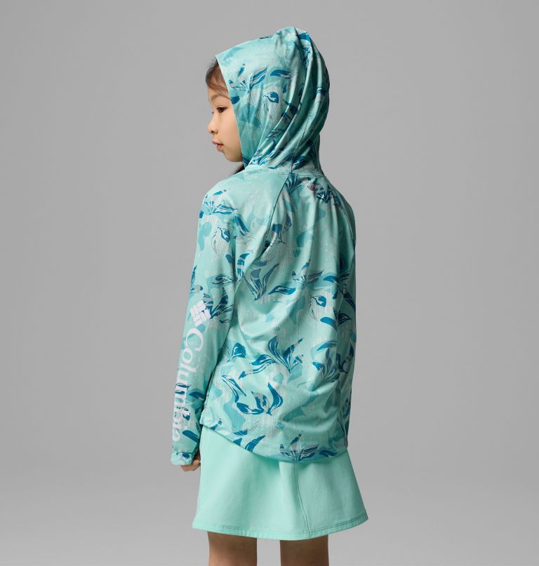 bluza z kapturem pfg super tidal dla dziewcząt