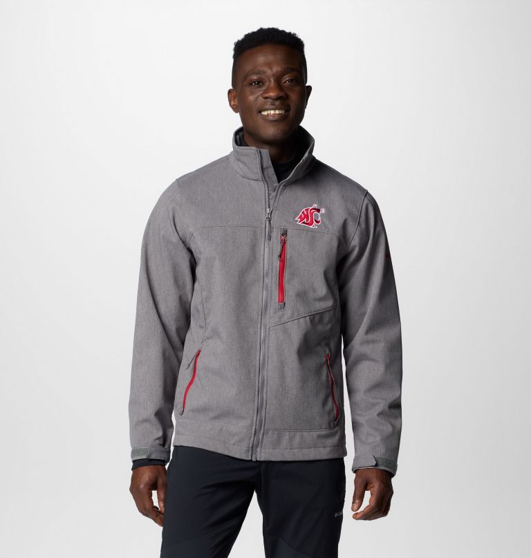 męska kurtka typu softshell collegiate ascender iii – stan waszyngton