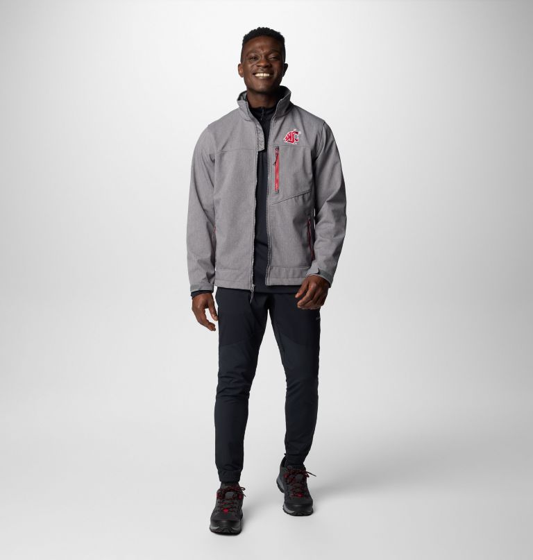 męska kurtka typu softshell collegiate ascender iii – stan waszyngton