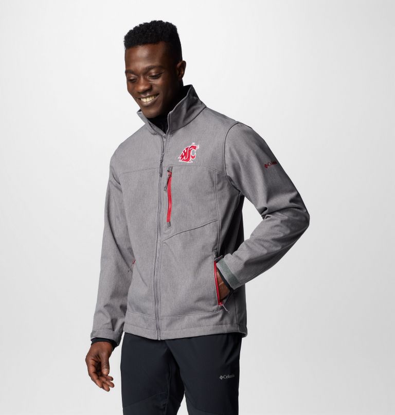 męska kurtka typu softshell collegiate ascender iii – stan waszyngton