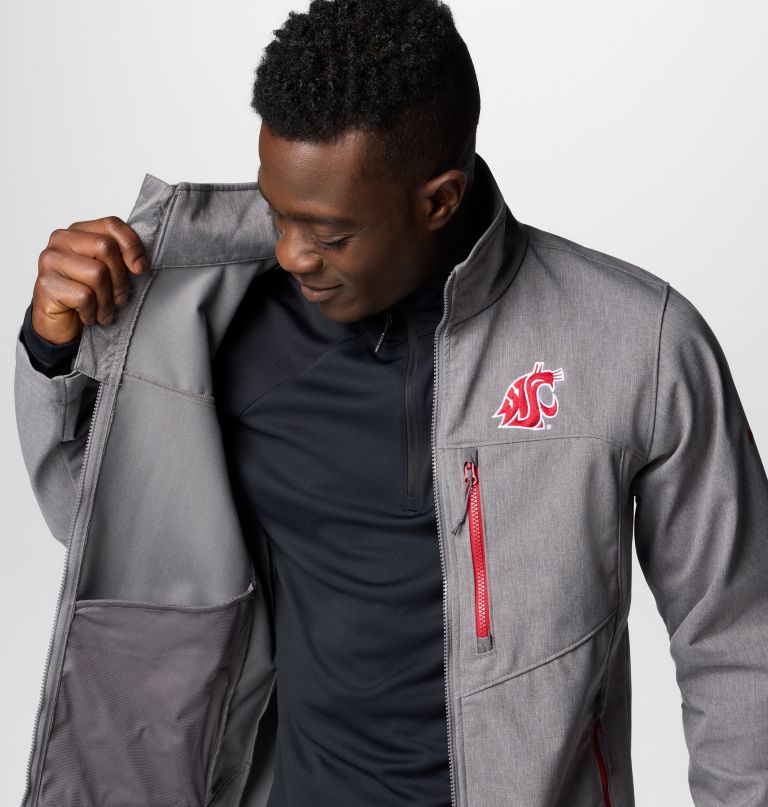 męska kurtka typu softshell collegiate ascender iii – stan waszyngton