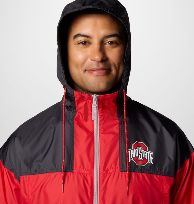 męska wiatrówka collegiate flash challenger ii – ohio state